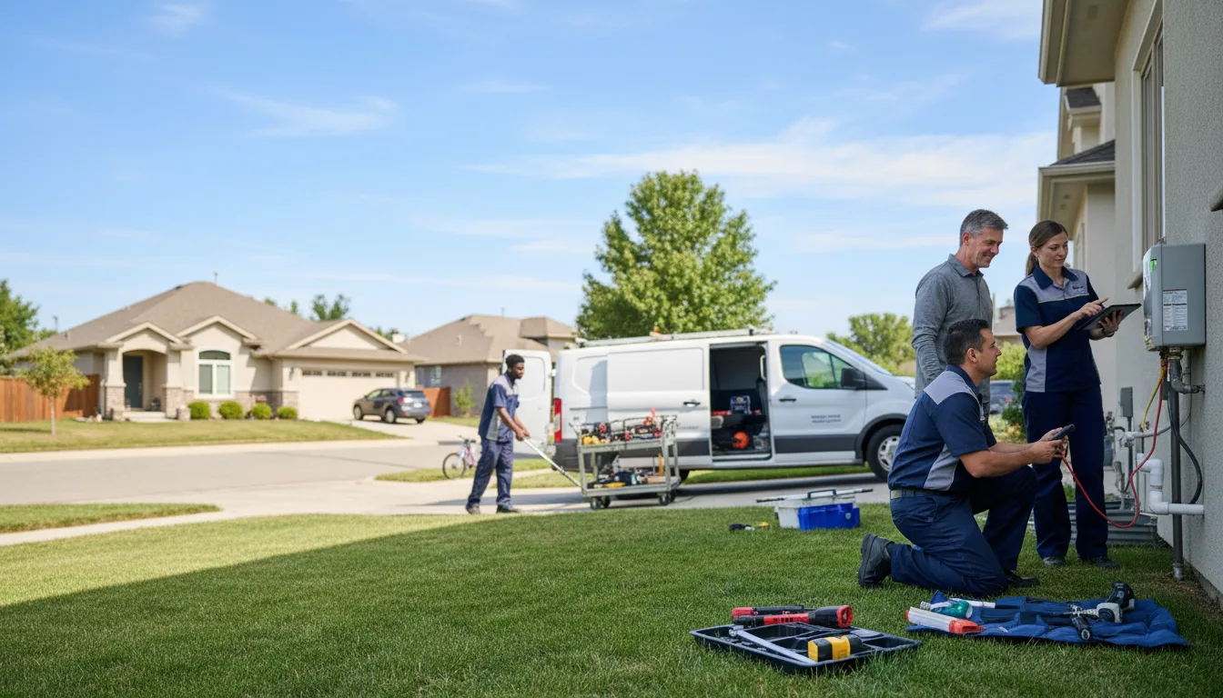 Tankless water heater service in Havelock, NC